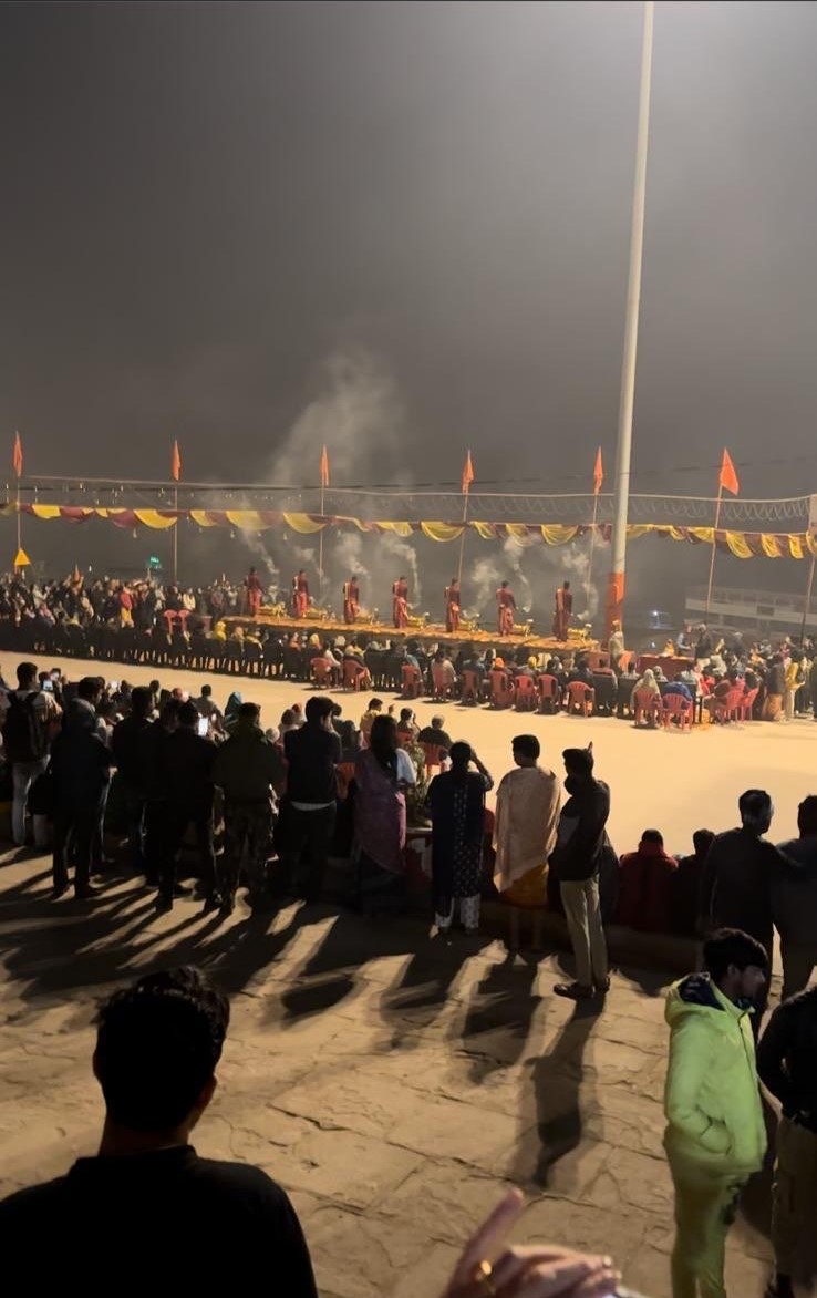 The Ceremony at dawn