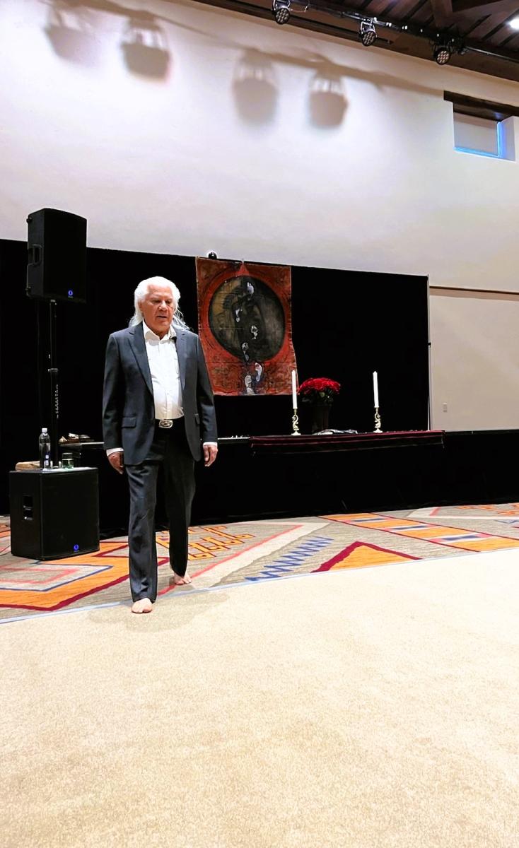 Before the last speech 